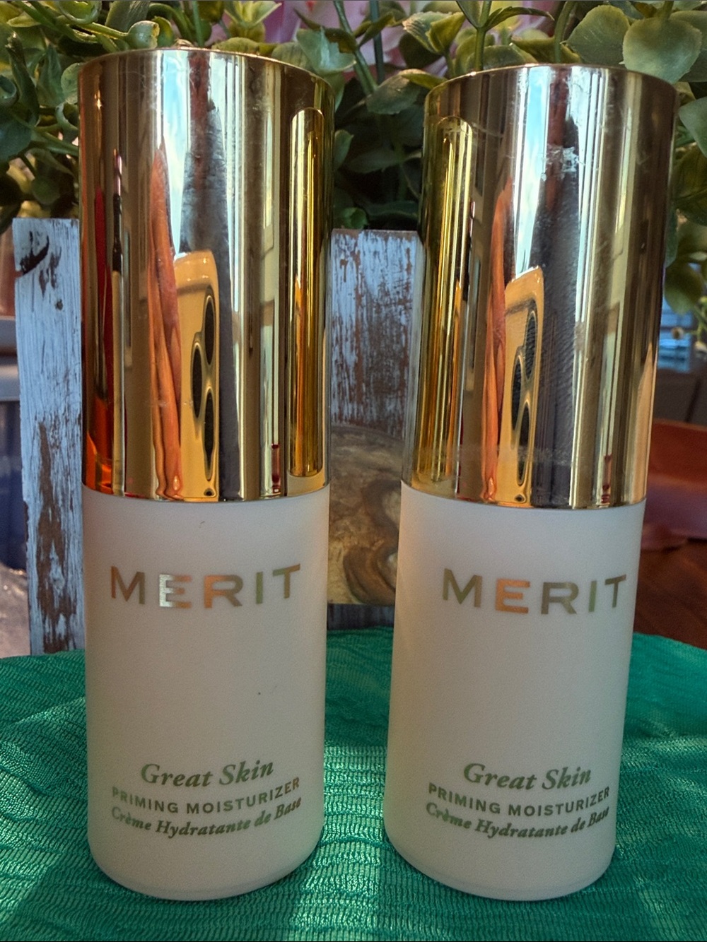 2 Merit Great Skin Priming Moisturizers 15ml each